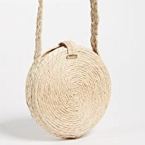 Kaanas Cross Body Straw Bag